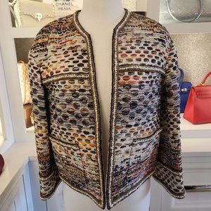 NWT CHANEL Jacket NEW $6500 Size 42 P55458V41714